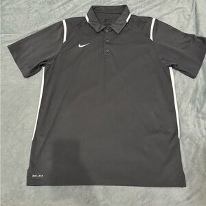 Nike Men's Charcoal Polo Shirt